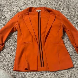 Too small orange blazer